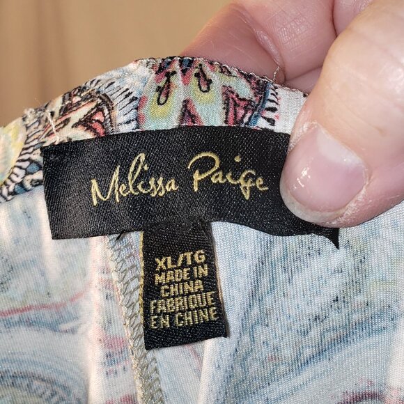 Melissa Paige Multicolor Pants Extra Large/TG - Picture 3 of 3
